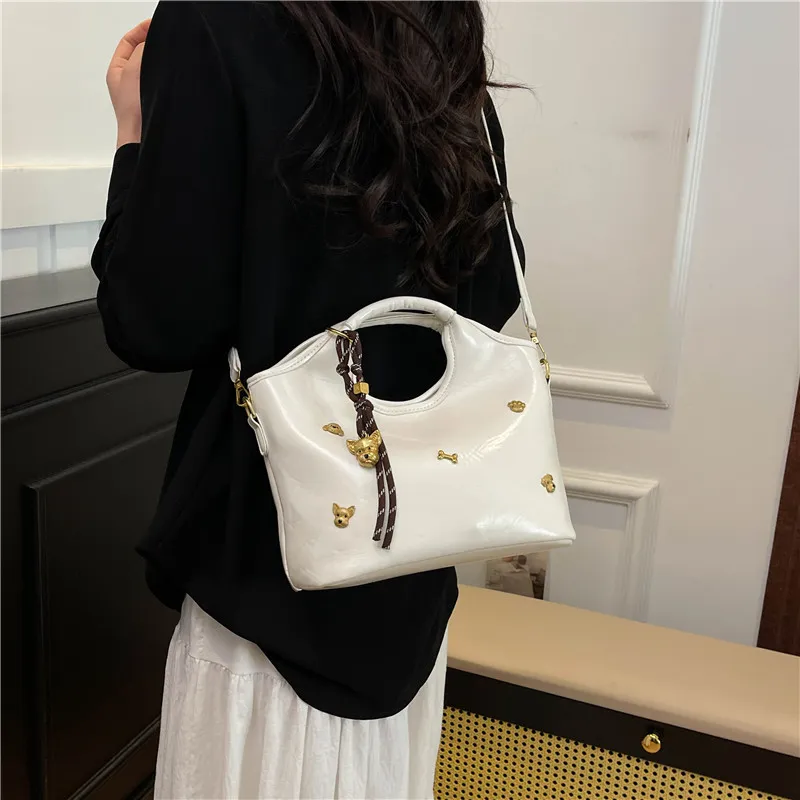 Miss Angel PU One Shoulder Handbag Women's Multicolor-11