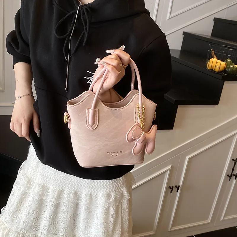 Miss Angel PU One Shoulder Handbag Women's Multicolor-15