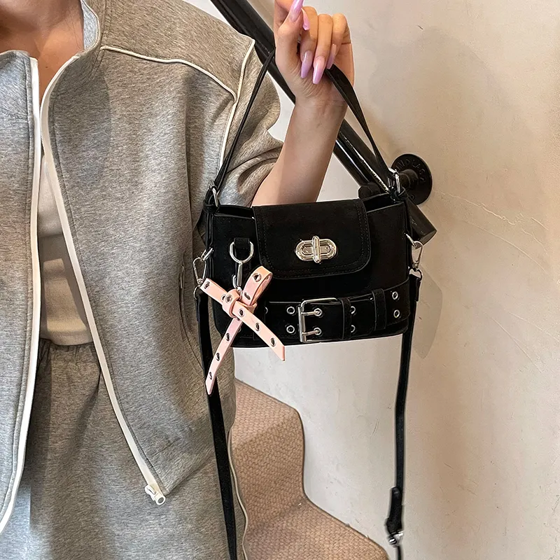 Miss Angel PU Crossbody Handbag Women's Multicolor-21