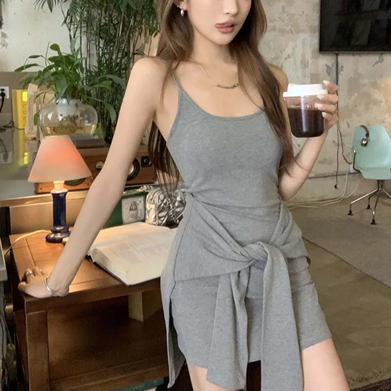 TURN UP Slip Dresses Women's-2