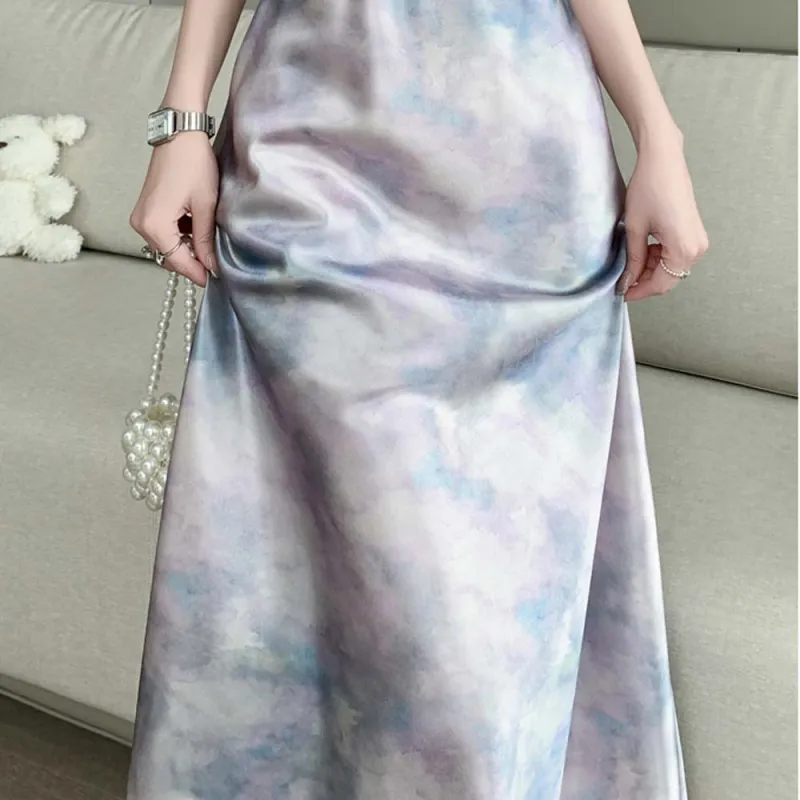 TURN UP Casual Long Skirt Women's-4
