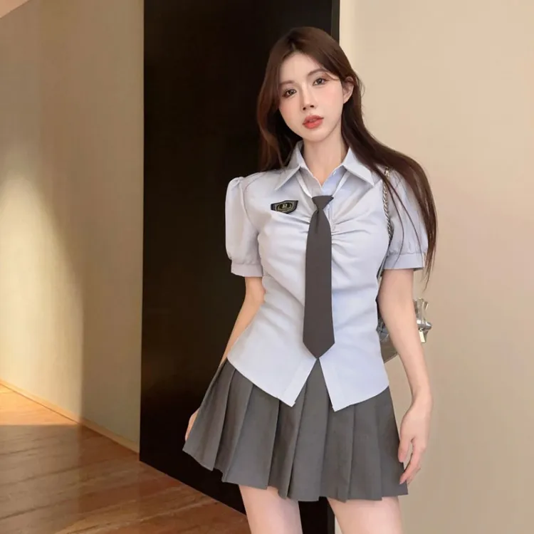 TURN UP Two Piece Skirt Sets Women's-4