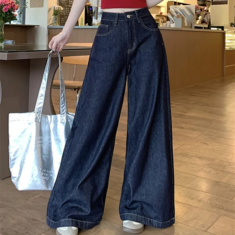 TURN UP Jeans Women's Dark Blue-3