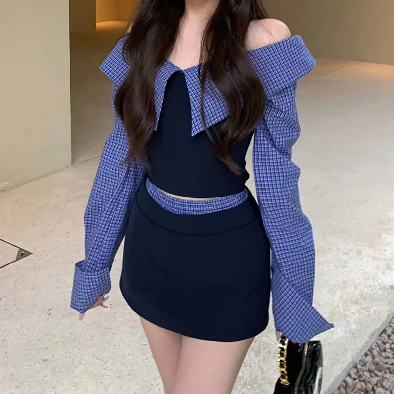 TURN UP Two Piece Skirt Sets Women's-6