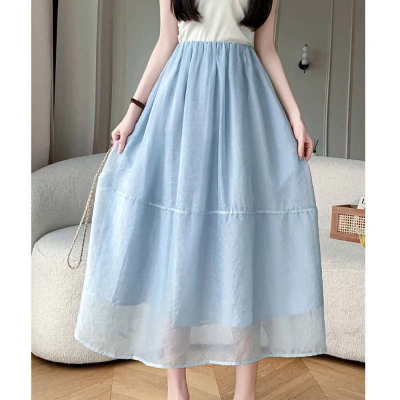 TURN UP Casual Long Skirt Women's-2