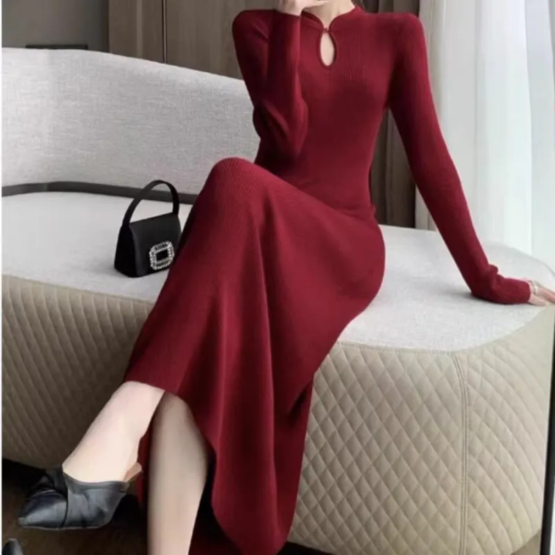 TURN UP Long Sleeved Dresses Women's-2