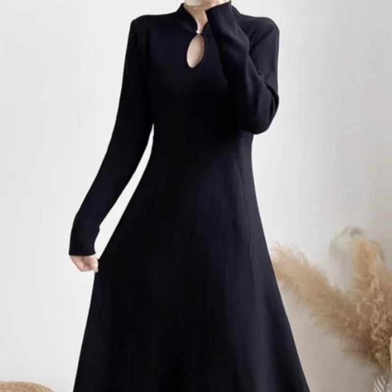 TURN UP Long Sleeved Dresses Women's-5
