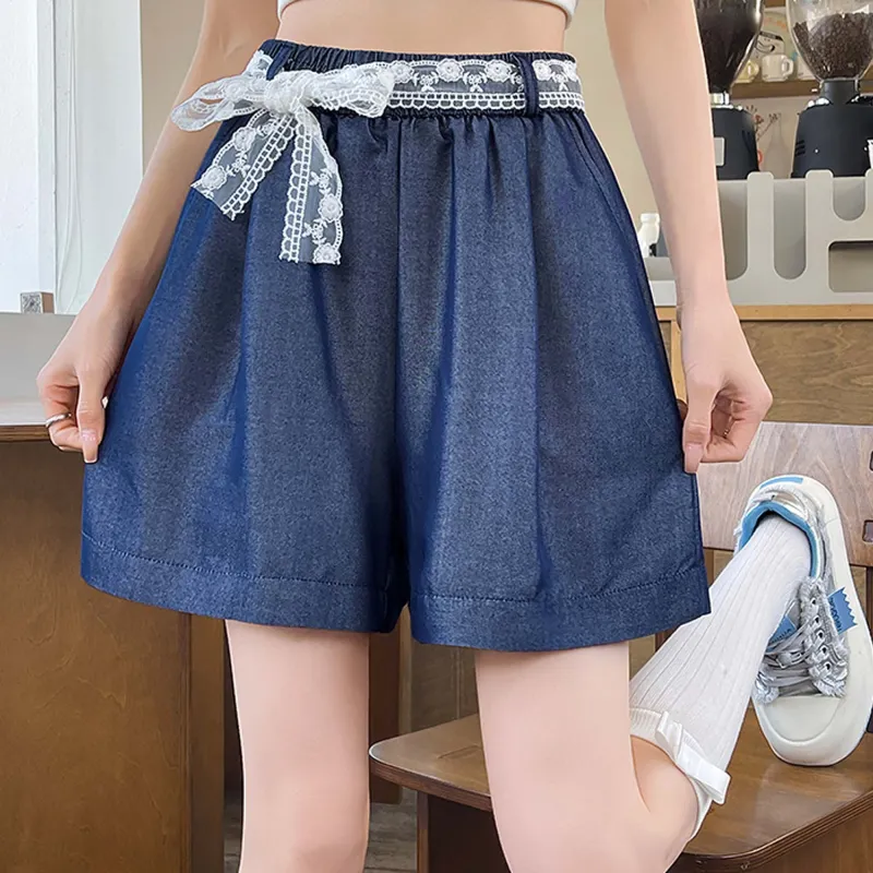 TURN UP Denim Shorts Women's-3