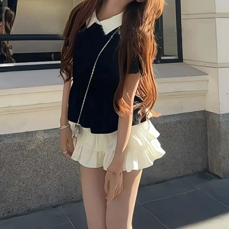 TURN UP Two Piece Skirt Sets Women's-6