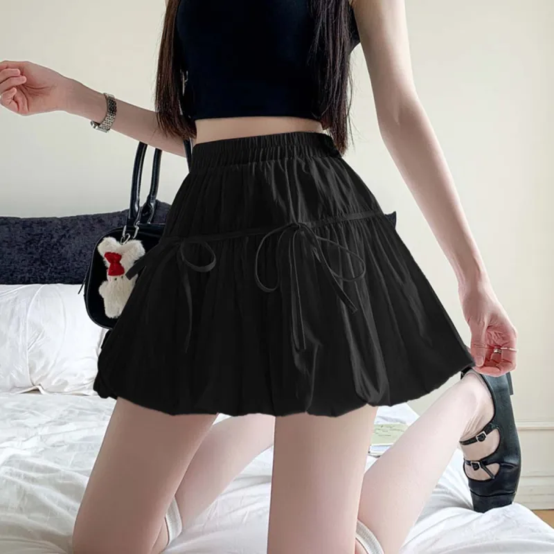 TURN UP Casual Short Skirts Women's-6
