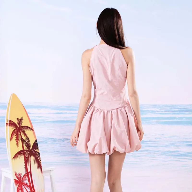TURN UP Sleeveless Dress Women's-5