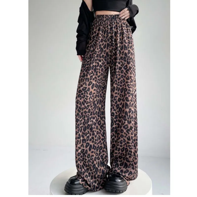 TURN UP Casual Pants Women's Coffee+Bowknot Hair Tie Comes With-4