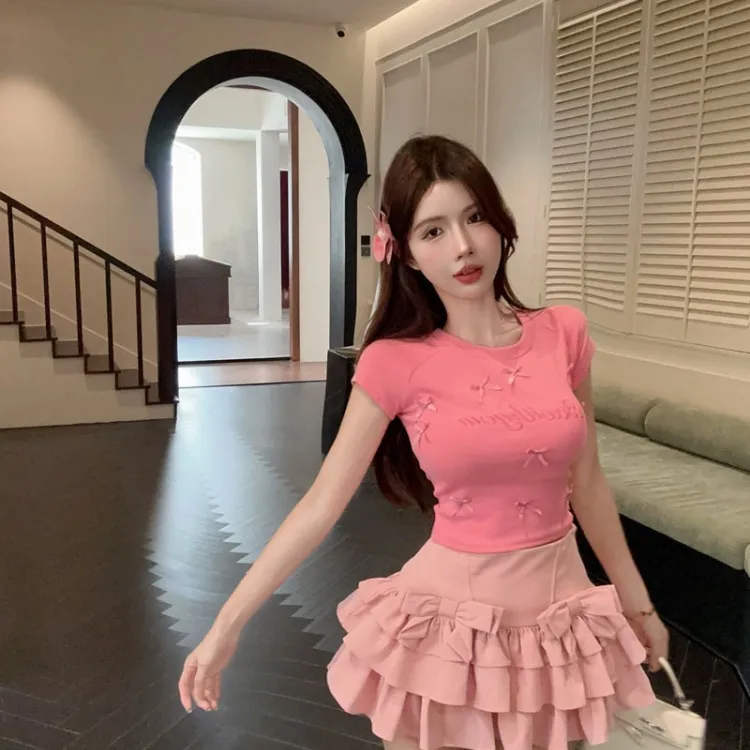 TURN UP Two Piece Skirt Sets Women's-5