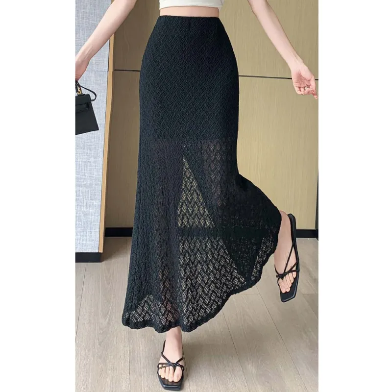 TURN UP Casual Long Skirt Women's-8