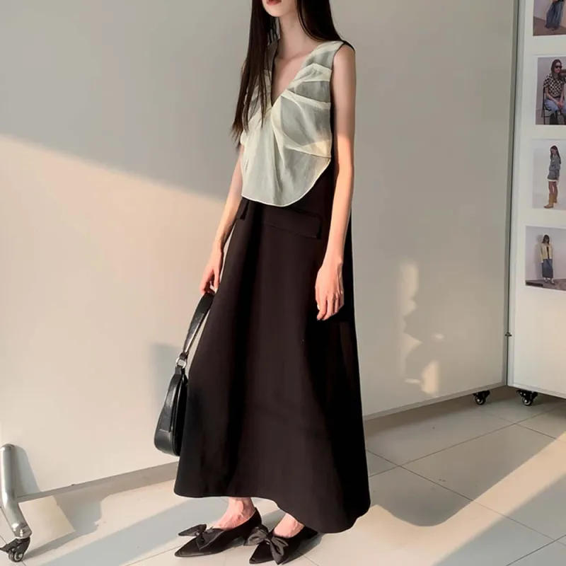 TURN UP Sleeveless Dress Women's-4