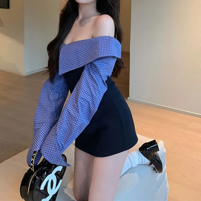 TURN UP Two Piece Skirt Sets Women's-3