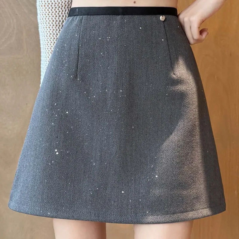 TURN UP Casual Short Skirts Women's-2