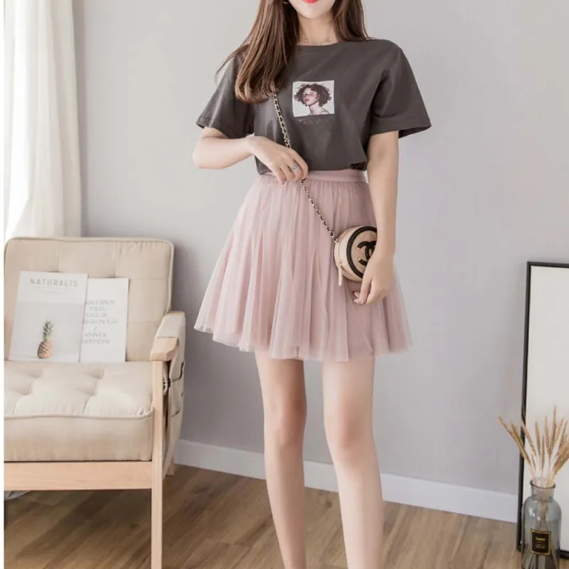 TURN UP Casual Short Skirts Women's-15