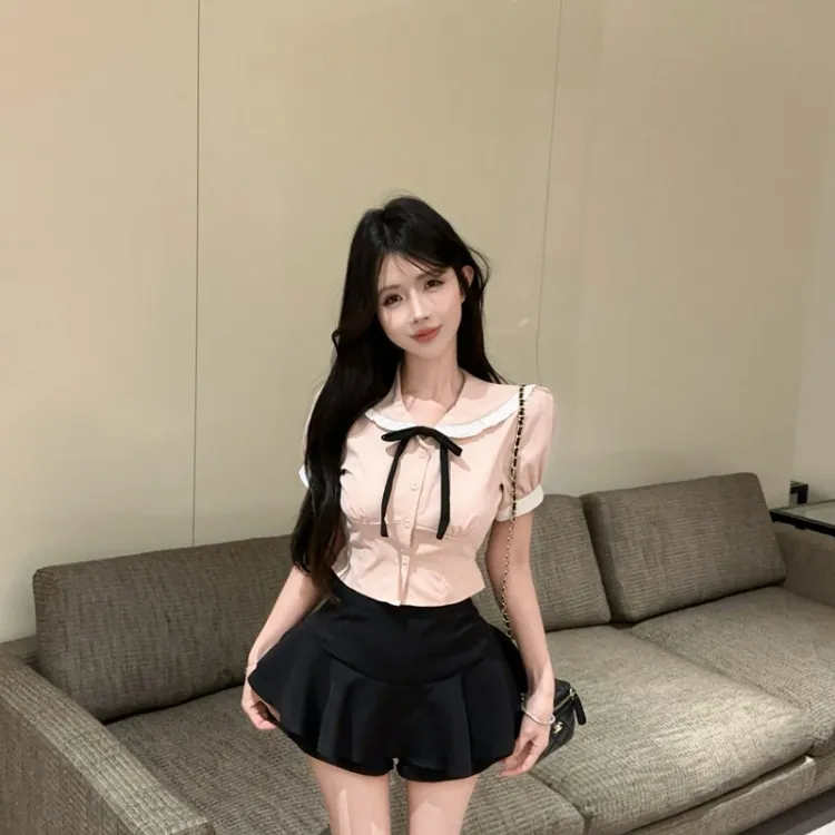 TURN UP Two Piece Skirt Sets Women's-3