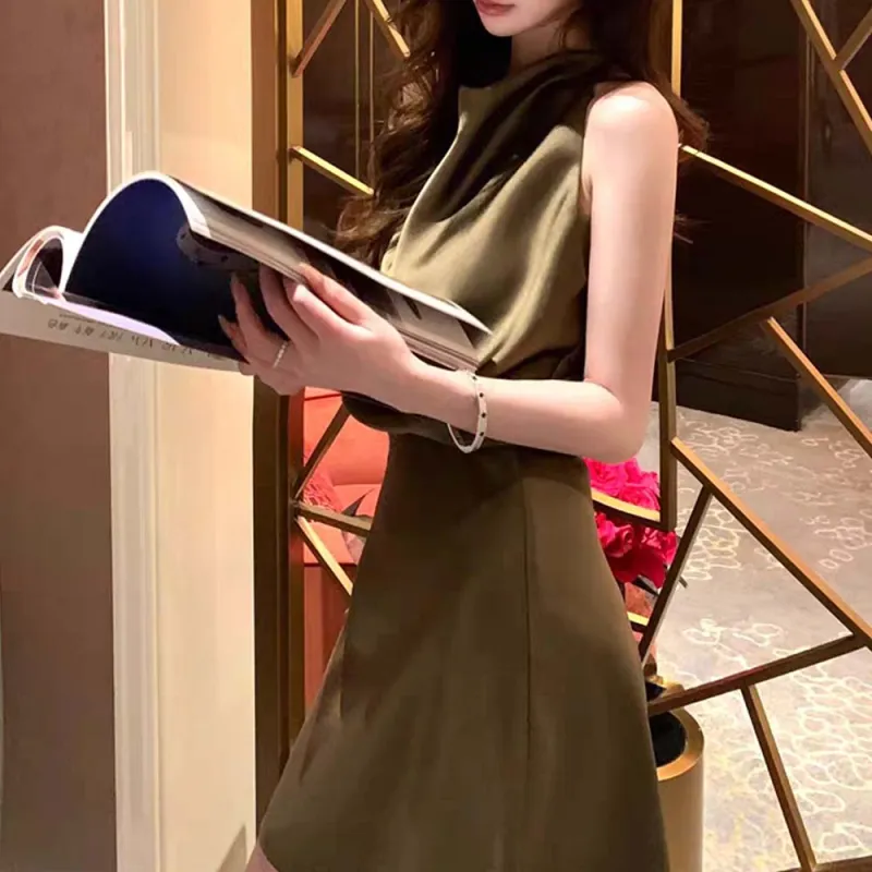 TURN UP Sleeveless Dress Women's-5