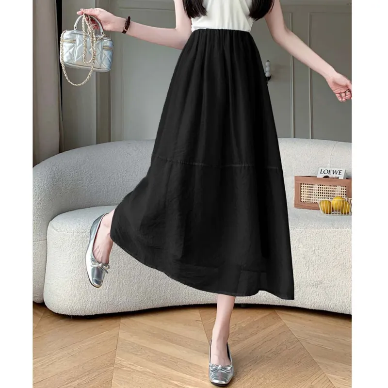 TURN UP Casual Long Skirt Women's-4
