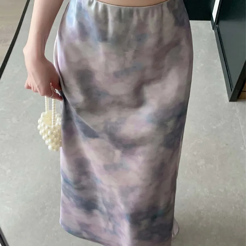 TURN UP Casual Long Skirt Women's-3
