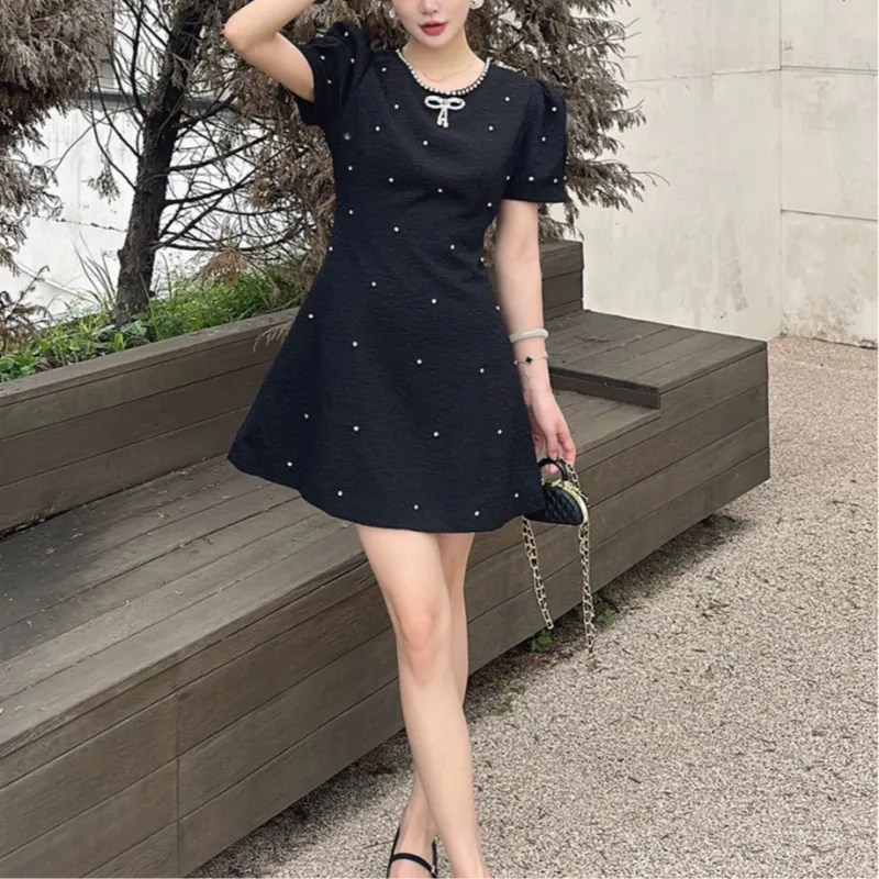 TURN UP Short Sleeved Dresses Women's-3