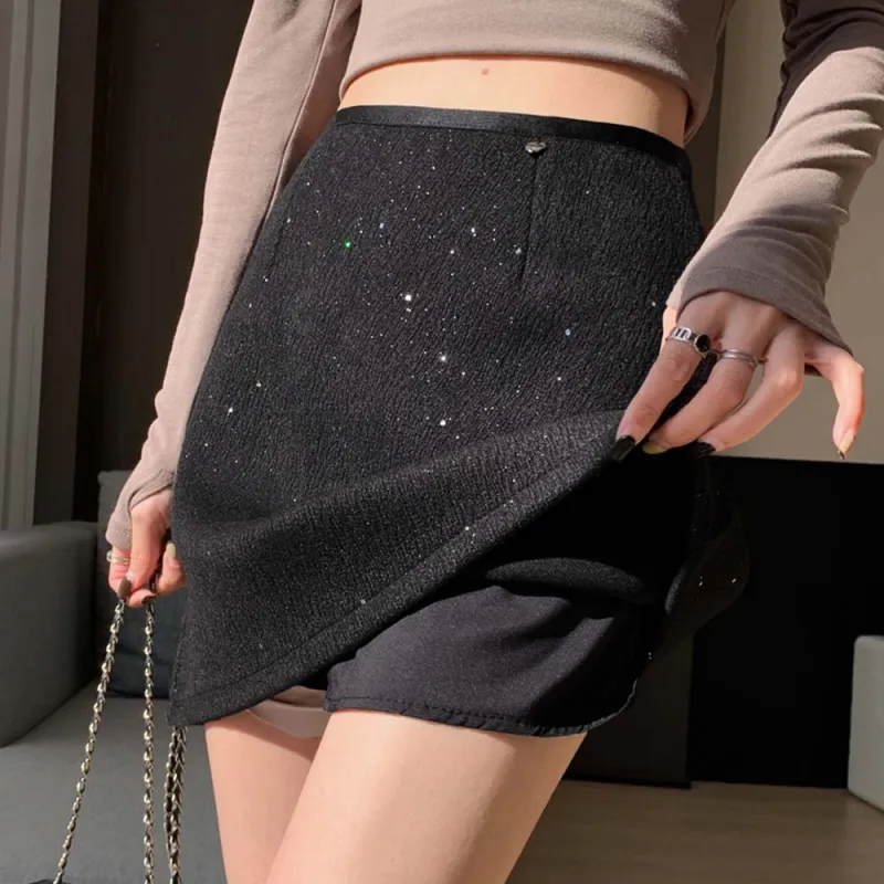 TURN UP Casual Short Skirts Women's-10