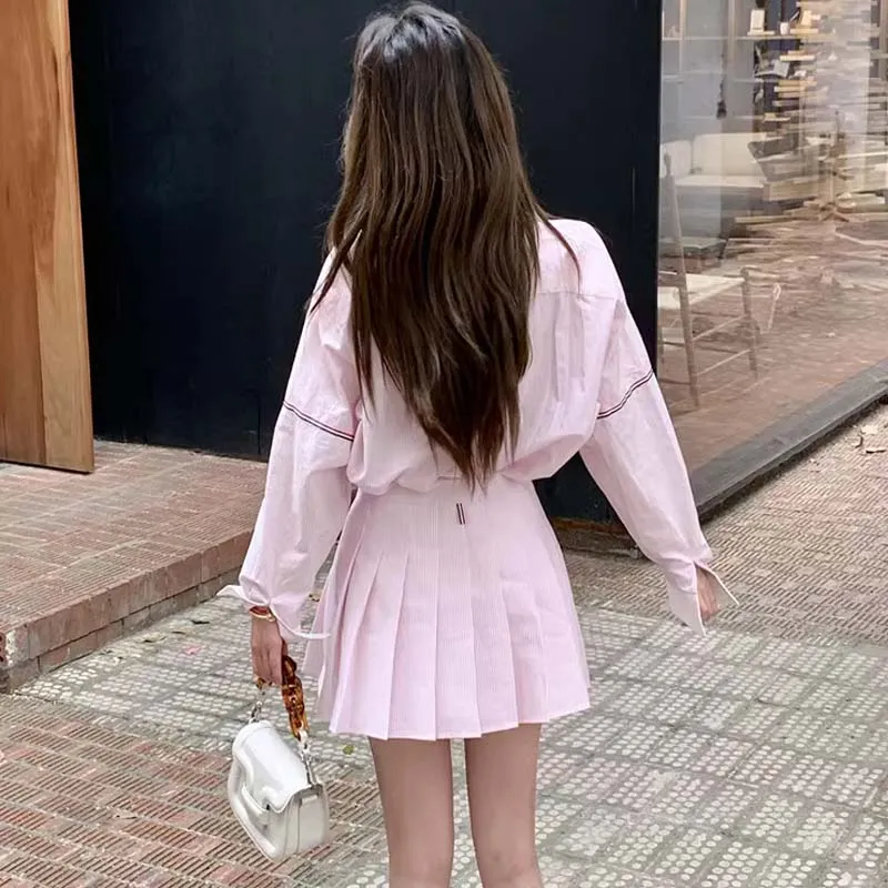 TURN UP Two Piece Skirt Sets Women's-5