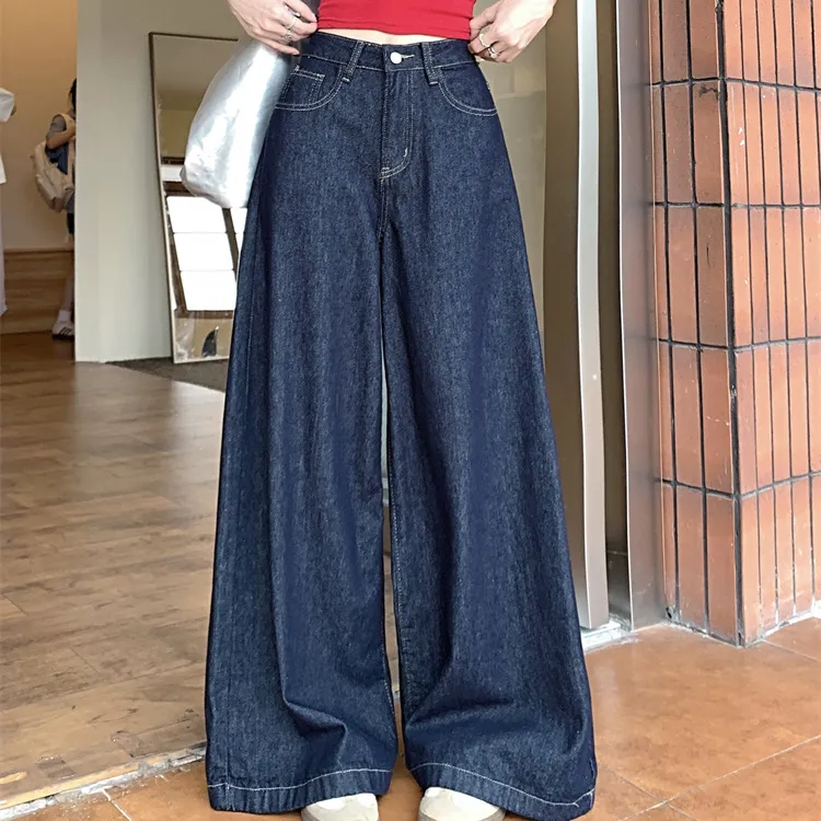 TURN UP Jeans Women's Dark Blue-2