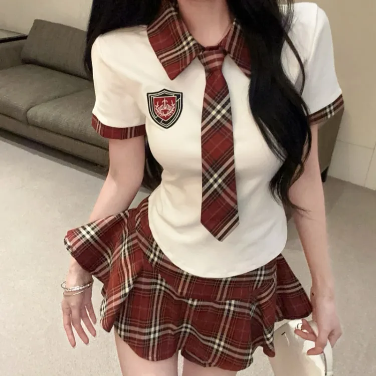 TURN UP Two Piece Skirt Sets Women's-5