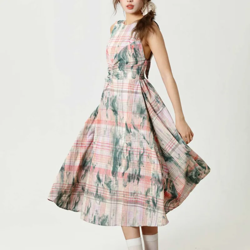 TURN UP Sleeveless Dress Women's-5