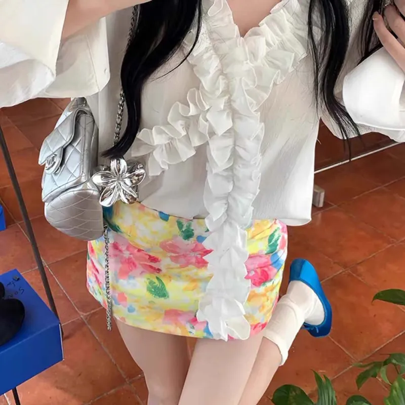TURN UP Two Piece Skirt Sets Women's-6