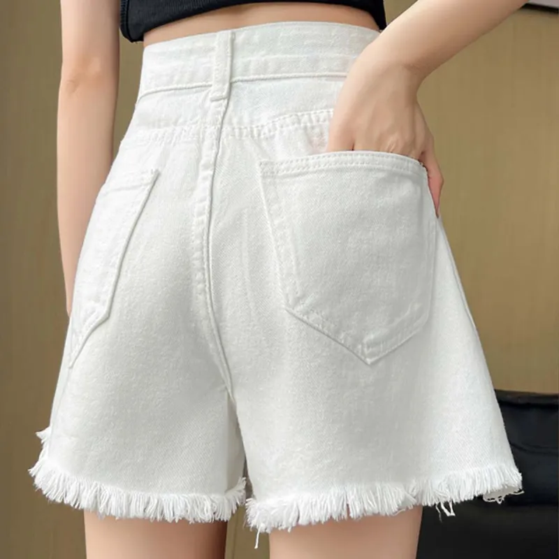 TURN UP Denim Shorts Women's-8