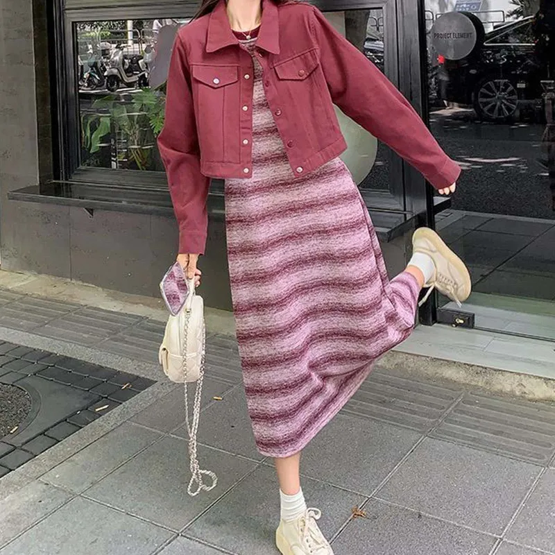 TURN UP Two Piece Skirt Sets Women's-6