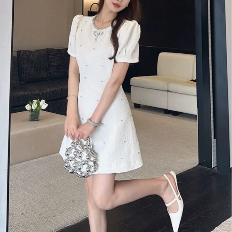 TURN UP Short Sleeved Dresses Women's-7