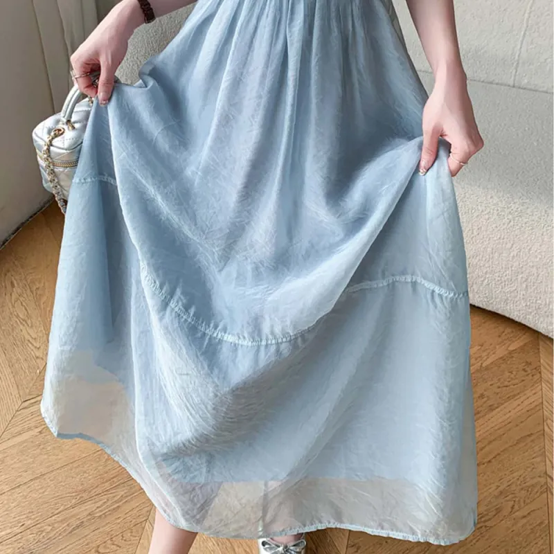 TURN UP Casual Long Skirt Women's-3