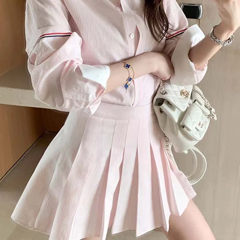 TURN UP Two Piece Skirt Sets Women's-4