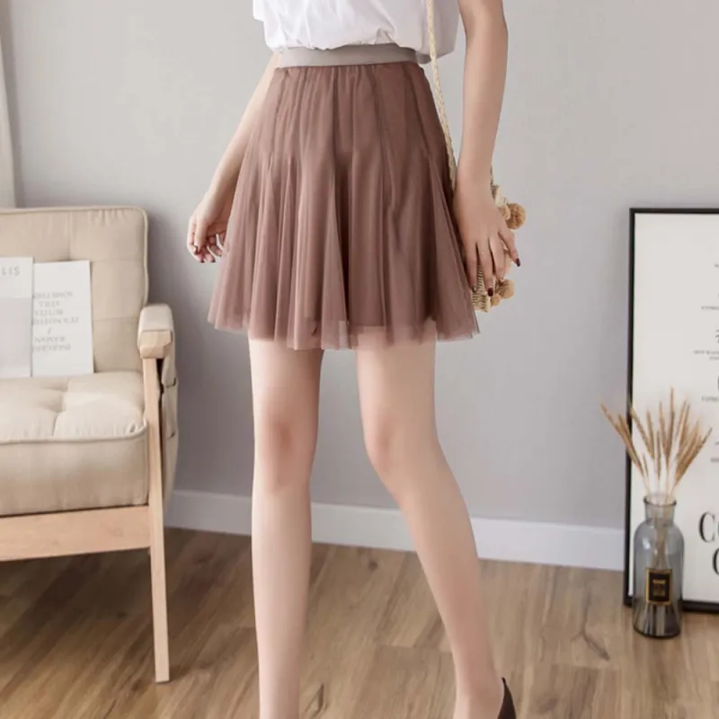 TURN UP Casual Short Skirts Women's-2