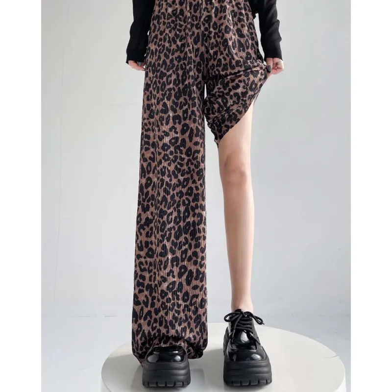 TURN UP Casual Pants Women's Coffee+Bowknot Hair Tie Comes With-5