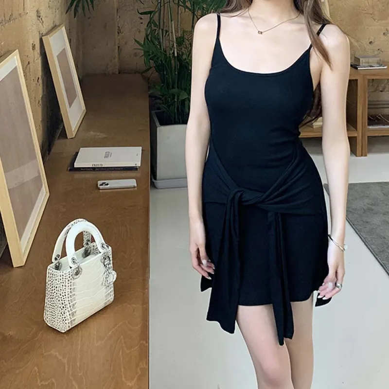 TURN UP Slip Dresses Women's-8