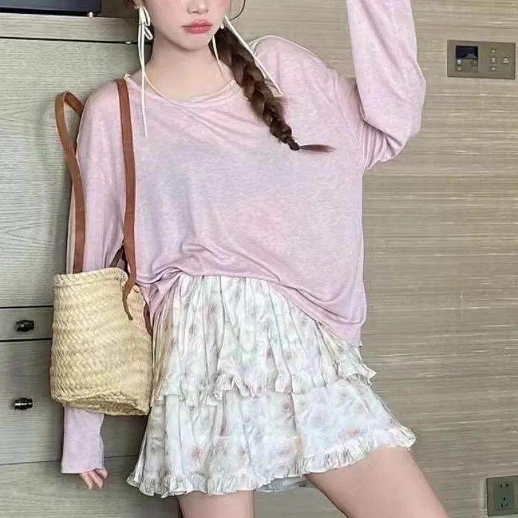TURN UP Two Piece Skirt Sets Women's-4
