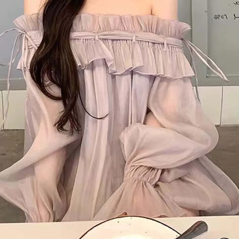 TURN UP Long Sleeved Dresses Women's-6