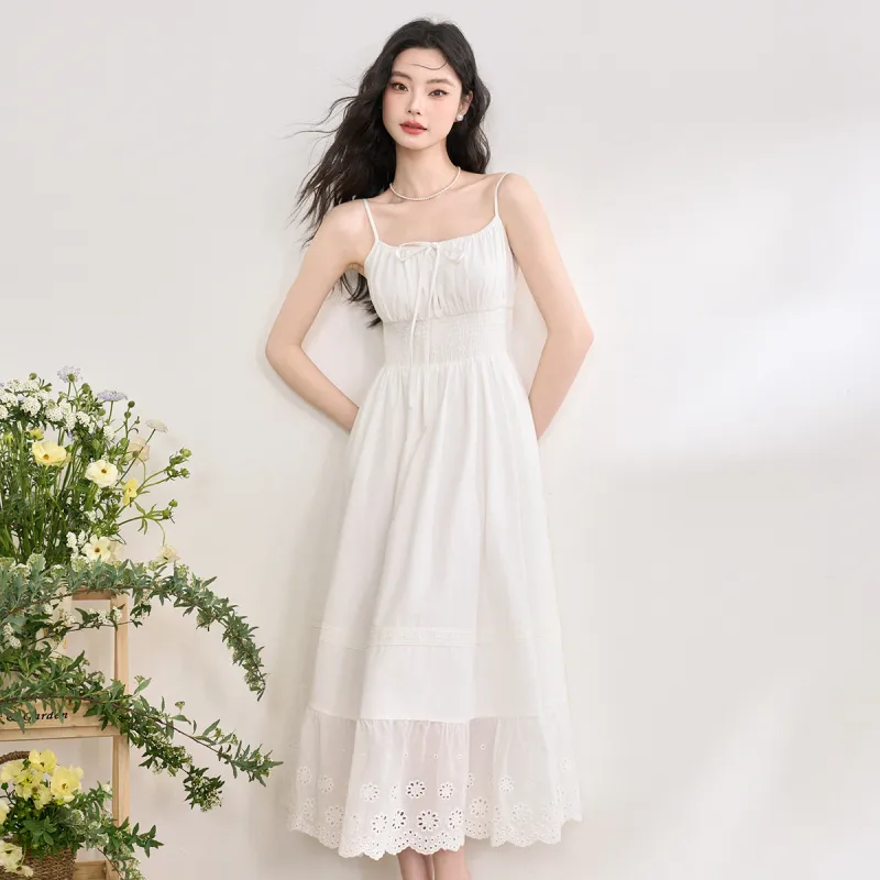 WESTLINK Slip Dresses Women's White-3