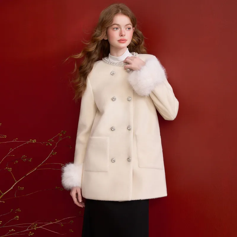 WESTLINK Furs Women's Apricot-6
