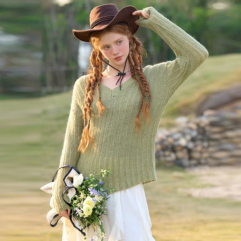 WESTLINK Knitwear Women's Green-2