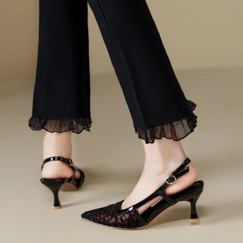 WESTLINK Slim Heel High Heels 7cm Women's-13