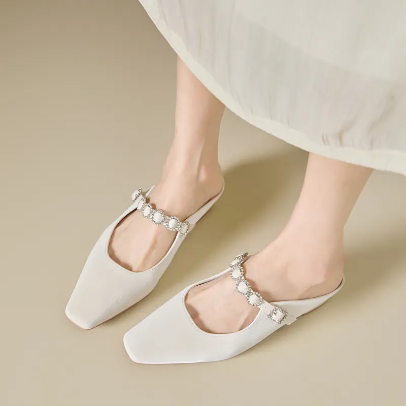 WESTLINK Slip Resistant Closed Toe Slippers Women's-11