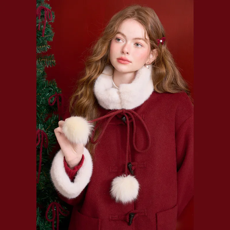 WESTLINK Furs Women's Red-7