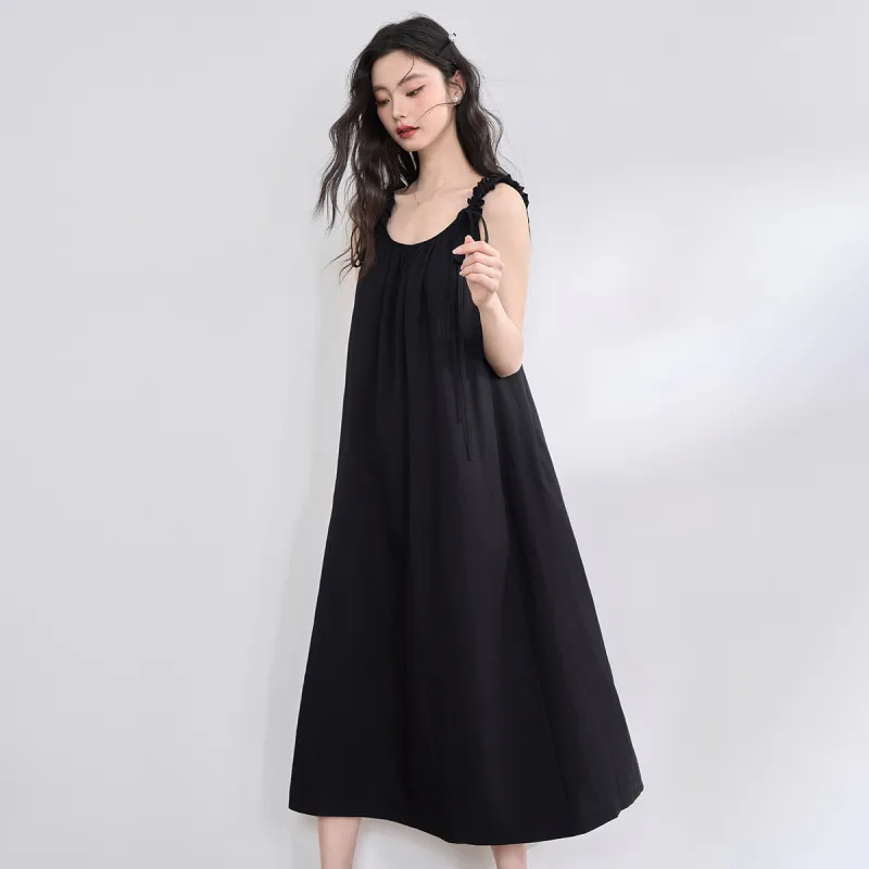 WESTLINK Sleeveless Dresses Women's Black-2